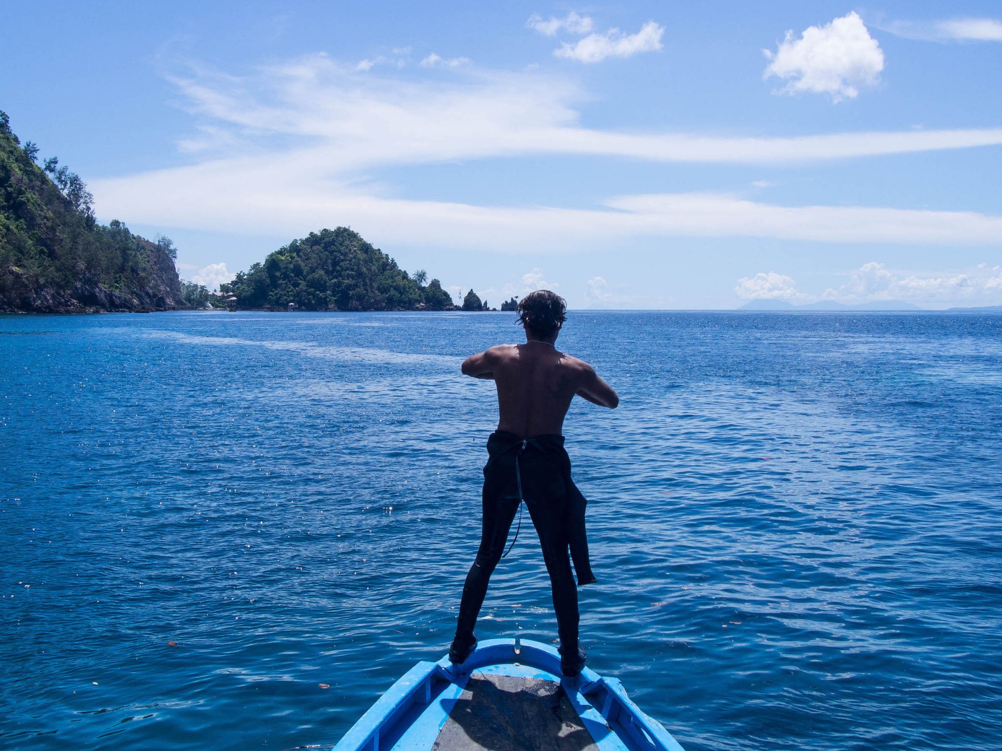 Otny Thomas, Bangka Island, Indonesia. Photo: Julian Hoffman.